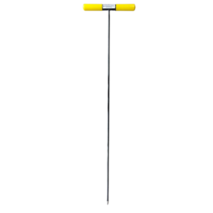 Standard 4 foot tile probe for use as a soil probe. Used to search or find for pipes, tiles, septic tanks, and more.
